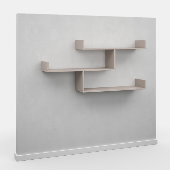 Ramage 3 Piece Accent Shelf Mercury Row® Finish: Light Mocha
