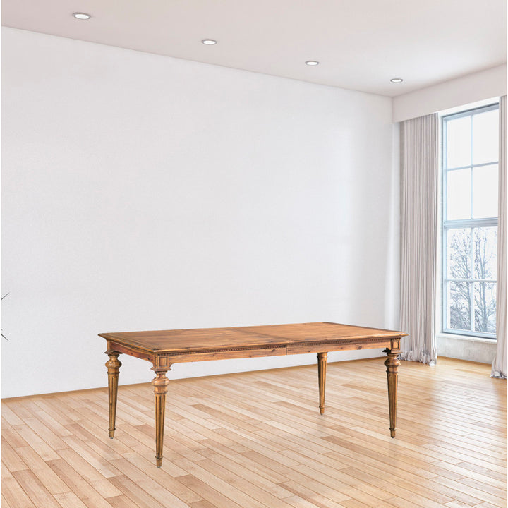 Veronica 76'' Extendable Acacia Solid Wood Dining Table Birch Lane™