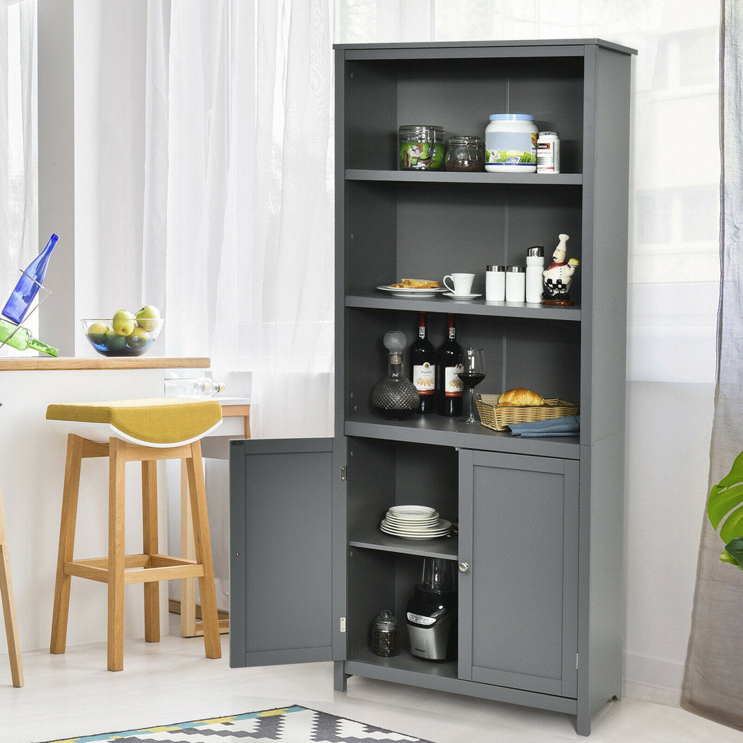 Aydan 71.5" H x 29" W Standard Bookcase Three Posts™ Color: Gray