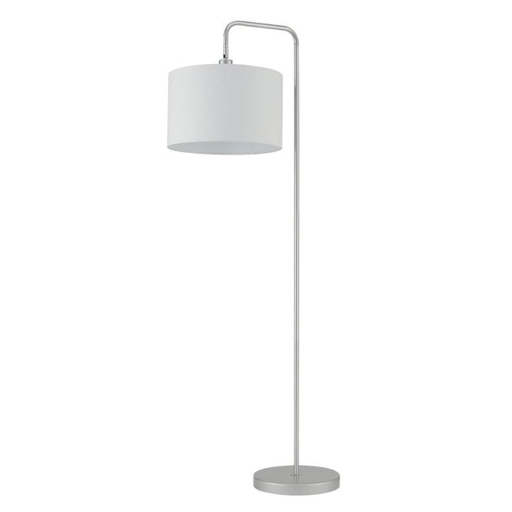 Chattahoochee 58" Arched Floor Lamp Ebern Designs Base Finish: Silver