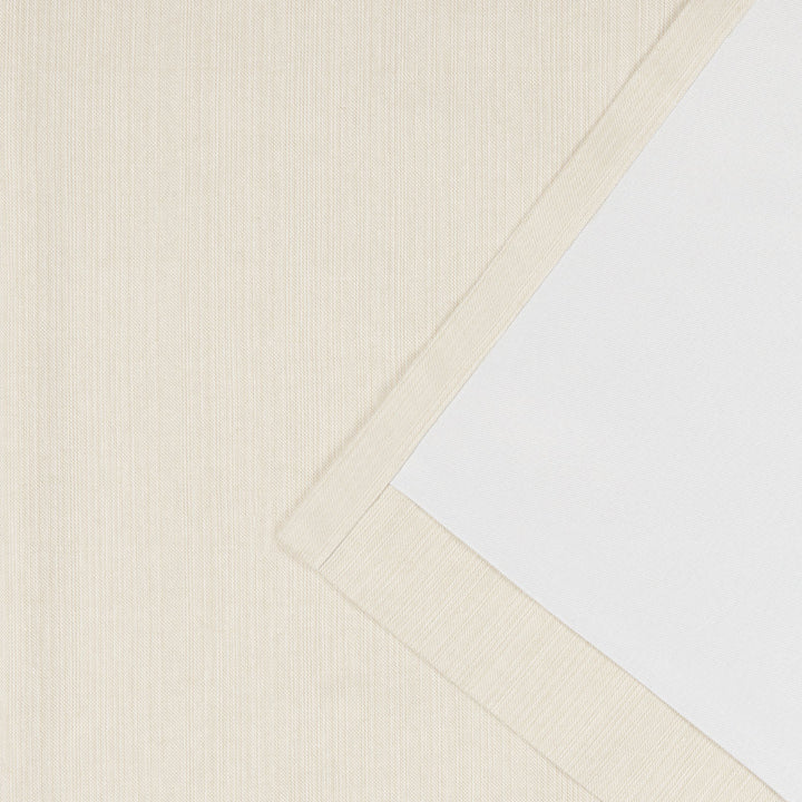 Lauren Ralph Lauren Sallie Blackout Heavy Cotton/Linen Blend with Lining Back Tab/Rod Pocket Curtain Lauren Ralph Lauren Curtain Color: Light Beige Size per Panel: 54" W x 96" L