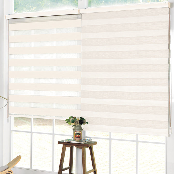 Robbe Semi-Sheer Roller Shade Wade Logan® Blind Size: 27"W x 84"L Finish: Ivory