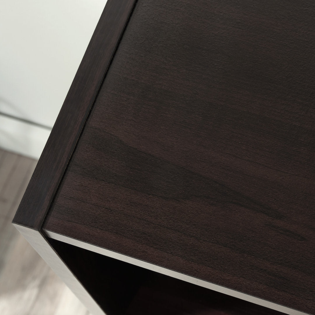 Arisztid 35.28" H x 24.57" W Standard Bookcase Lark Manor™ Color: Cinnamon Cherry