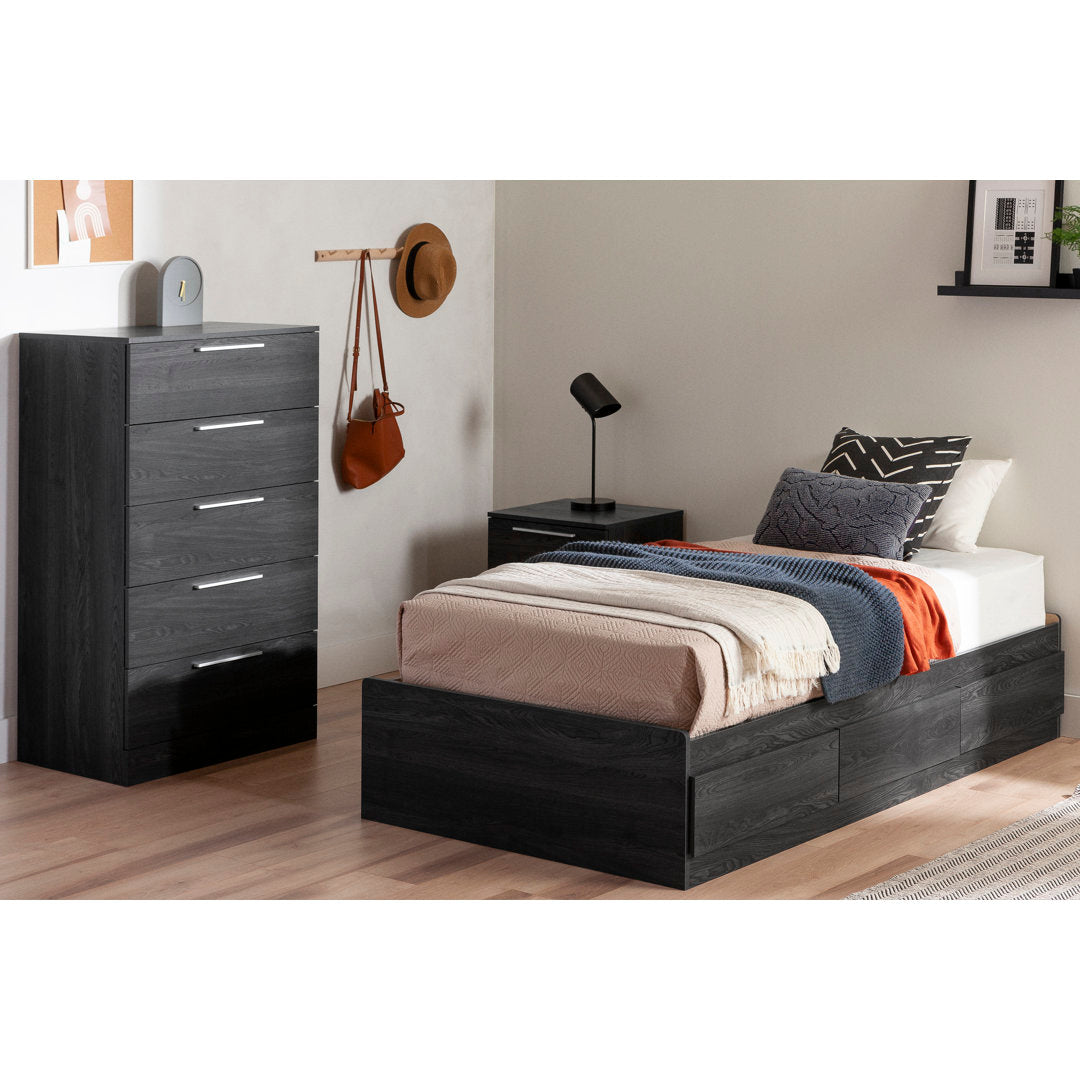 Step One Essential 6-Drawer Dresser South Shore Color: Gray Oak