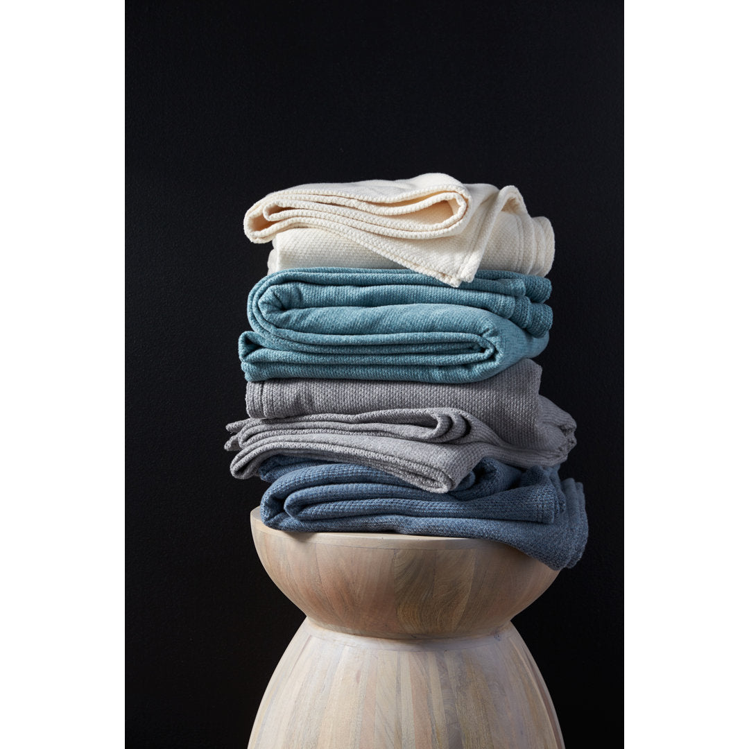 Sequoia Washable Organic Blanket Coyuchi Size: Queen