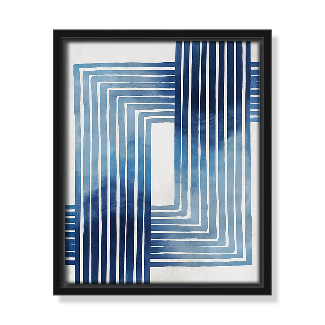 In Unison by Eva Watts - Painting Print Joss & Main Size: 11.5" H x 9.5" W x 2" D Format: Black Framed Canvas