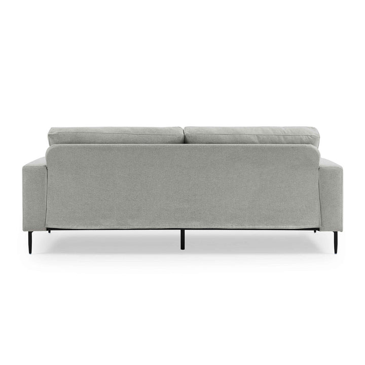 Jeses MINIMORE Modern Style Etta 84.3" Mid-Century Modern Design Sofa Corrigan Studio® Fabric: Light Gray Linen Blend