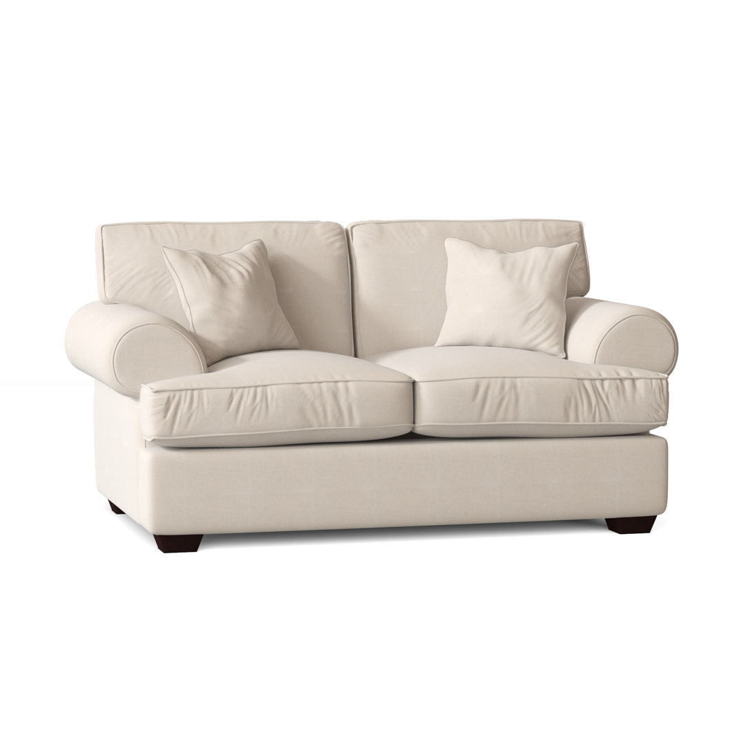67" Recessed Arm Loveseat Birch Lane™ Fabric: Classic Natural Twill