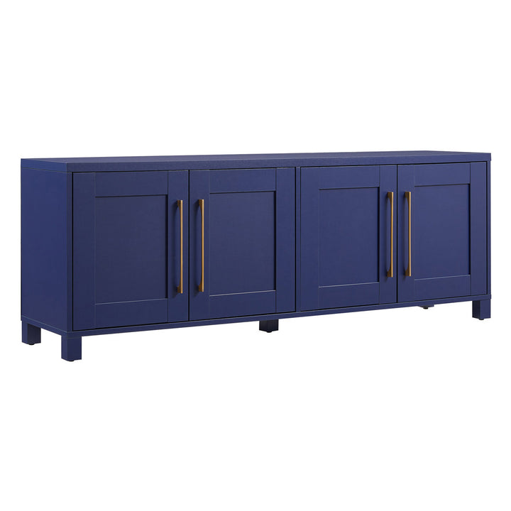 Chabot TV Stand for TVs up to 78" Latitude Run® Color: Dark Blue
