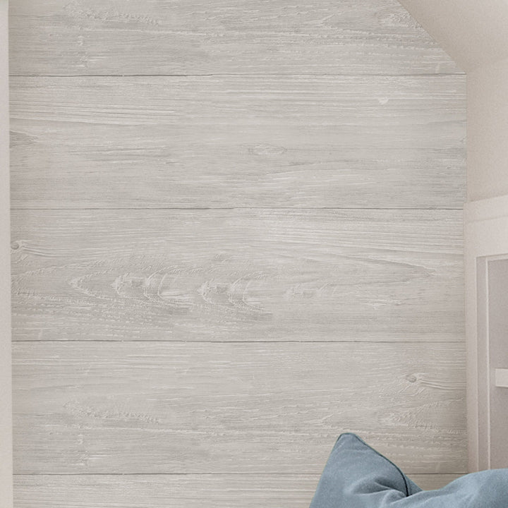 Bethune Wood Plank 18' L x 20.5" W Peel and Stick Wallpaper Roll Gracie Oaks