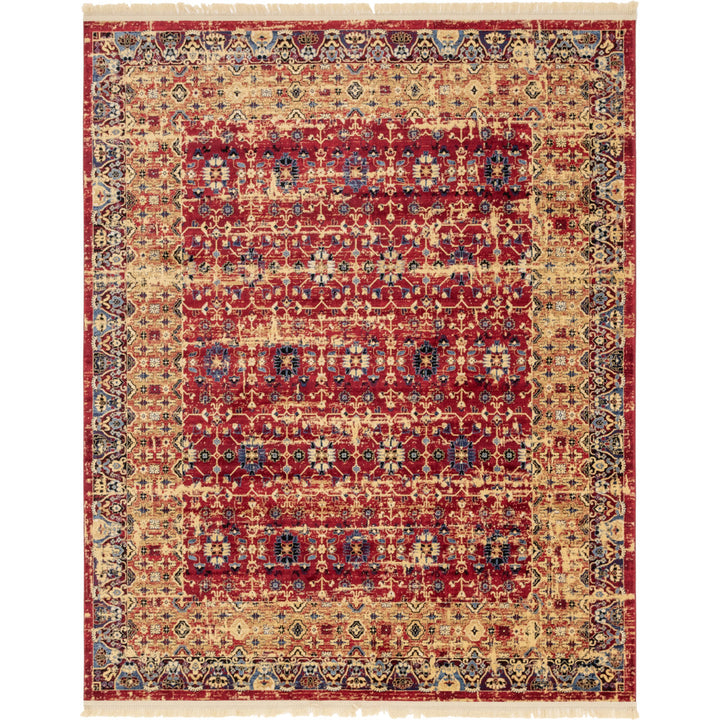 Angeliya Oriental Red Area Rug Lark Manor™ Rug Size: Rectangle 8' x 10'