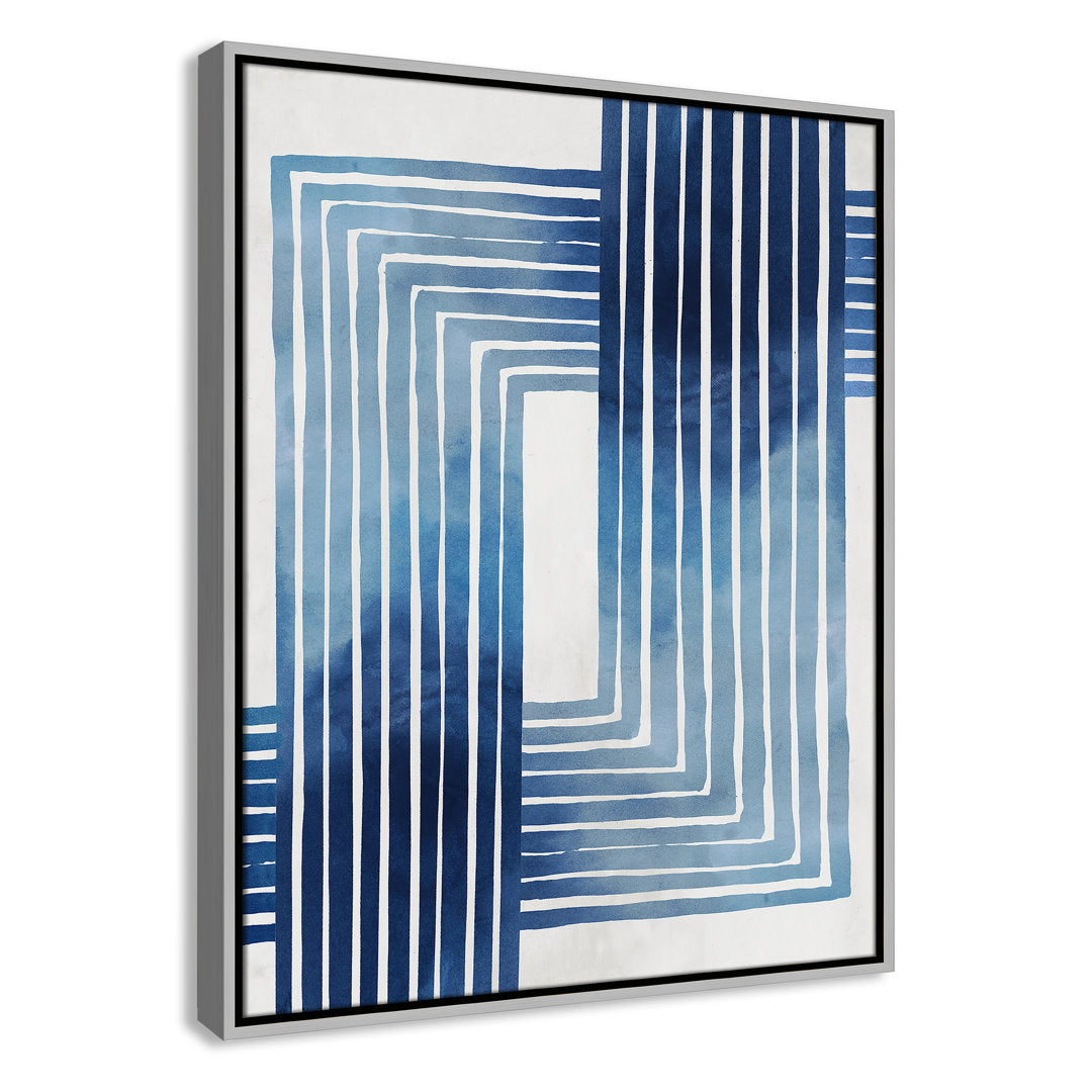 In Unison by Eva Watts - Painting Print Joss & Main Size: 29.5" H x 23.5" W x 2" D Format: Silver Framed Canvas