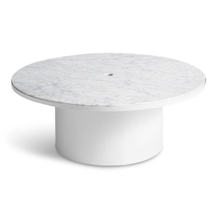 Plateau Coffee Table Blu Dot Table Base Color: White