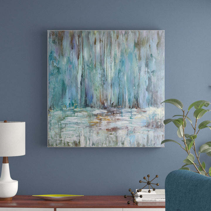 Waterfall' Painting on Wrapped Canvas Orren Ellis