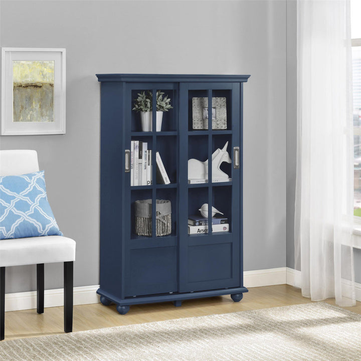 51" H x 31.75" W Standard Bookcase Andover Mills™ Color: Blue