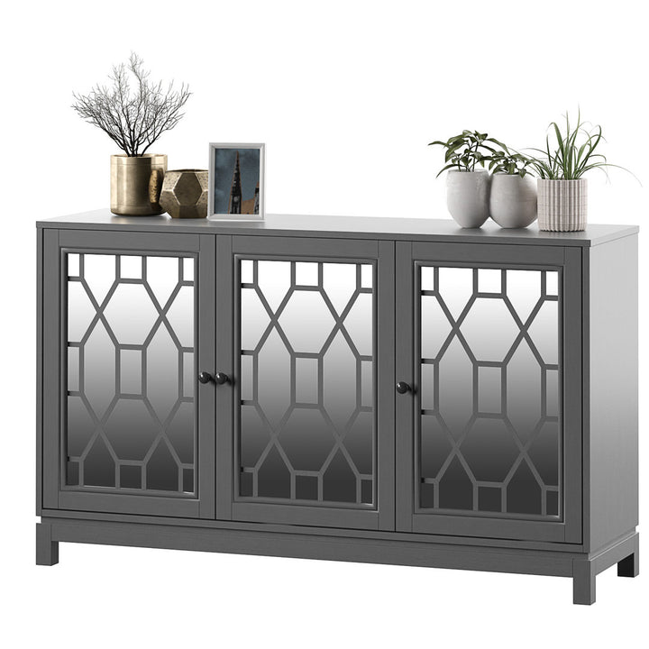 Alayna 54" Wide Sideboard Etta Avenue™ Color: Antique Gray