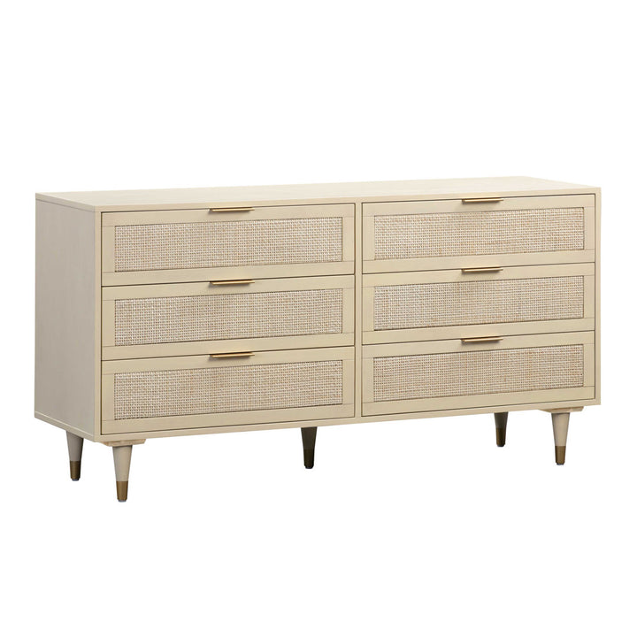 Bri Bedroom Dresser Joss & Main Color: Buttermilk
