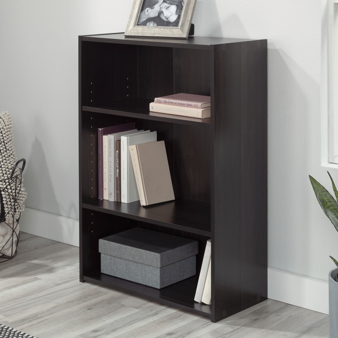 Arisztid 35.28" H x 24.57" W Standard Bookcase Lark Manor™ Color: Cinnamon Cherry