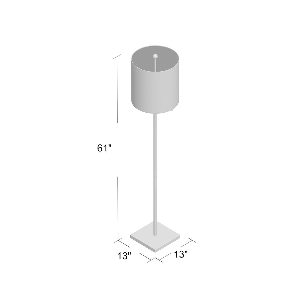 Glenna 61" Floor Lamp Brayden Studio®