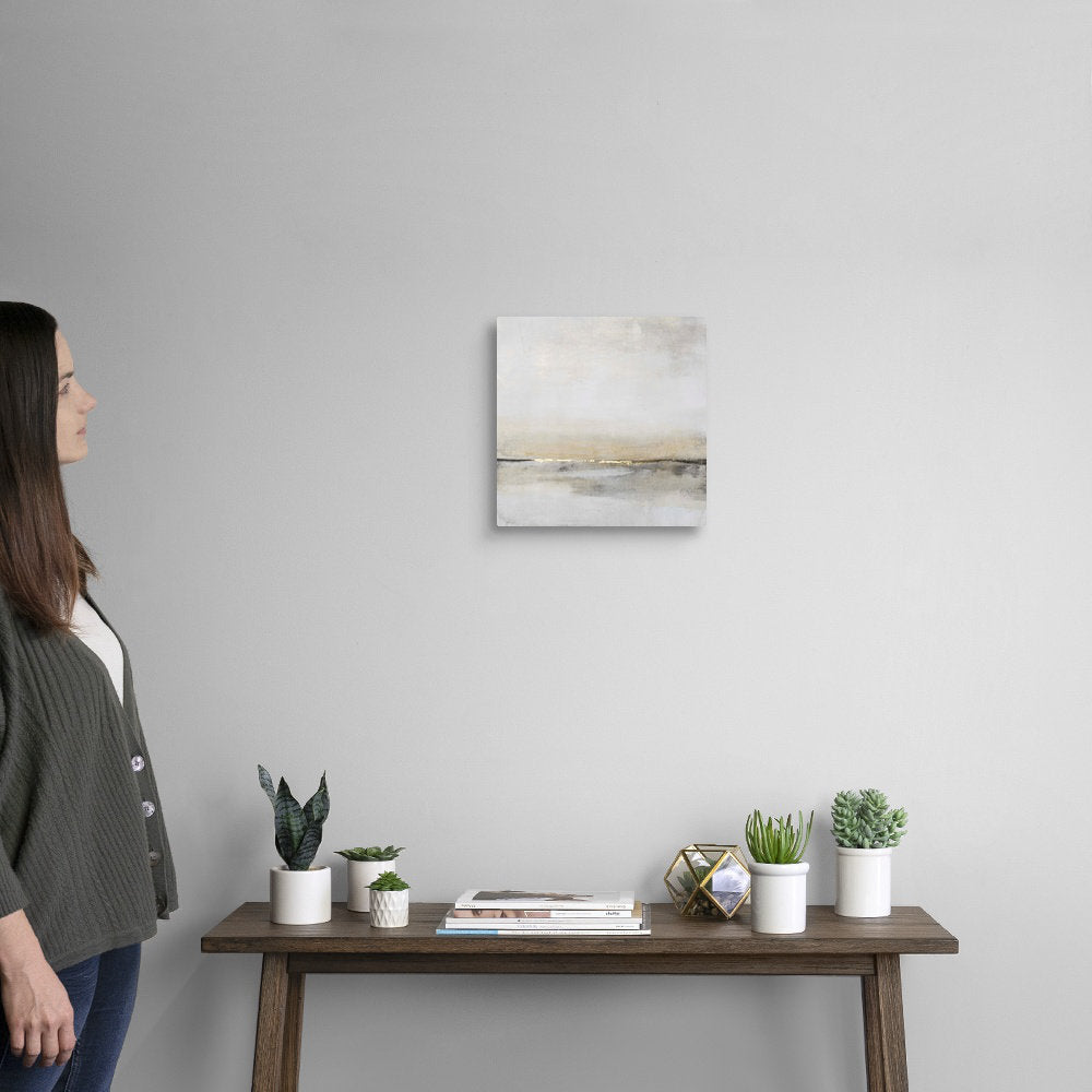 Horizontal Flow I by Tim O'Toole - Painting Print on Canvas Steelside™ Size: 12" H x 12" W Format: Wrapped Canvas