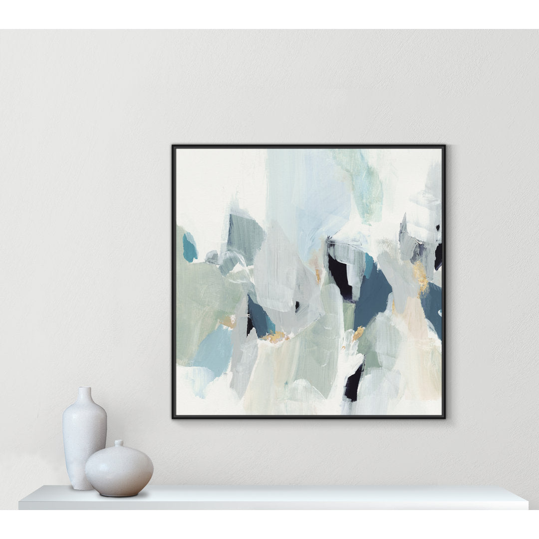 Little Talks III' by Isabelle Z - Painting Print Casa Fine Arts Size: 46.5" H x 46.5" W x 2" D Format: Black Framed Canvas