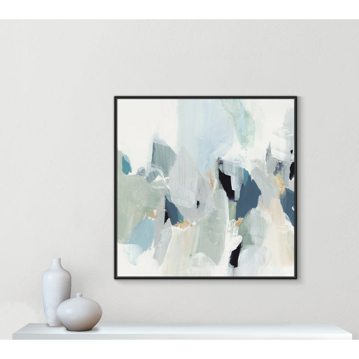 Little Talks III' by Isabelle Z - Painting Print Casa Fine Arts Size: 46.5" H x 46.5" W x 2" D Format: Black Framed Canvas