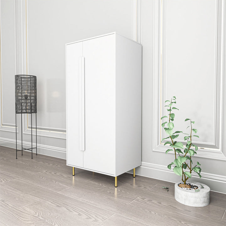 Zhao Solid + Manufactured Wood Armoire Mercer41