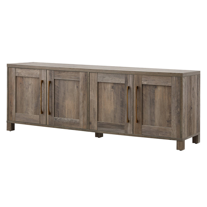Chabot TV Stand for TVs up to 78" Latitude Run® Color: Gray/Oak
