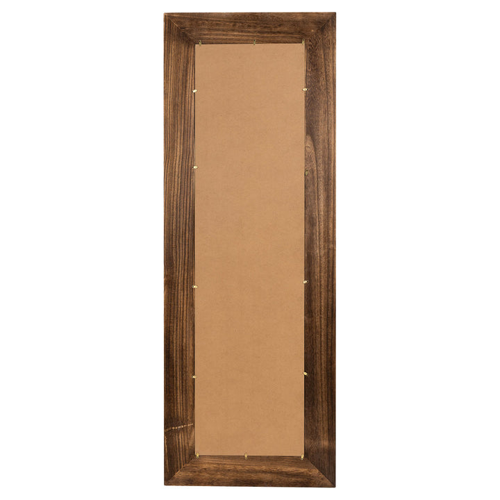 Larimar Wood Framed Leaning Full Length Mirror in Nutural Color Millwood Pines