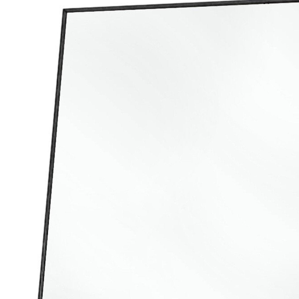 Koudia Metal Framed Standing Mirror Wrought Studio™ Size: 71" x 27.6" Finish: Black