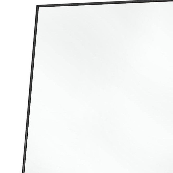 Koudia Metal Framed Standing Mirror Wrought Studio™ Size: 71" x 27.6" Finish: Black