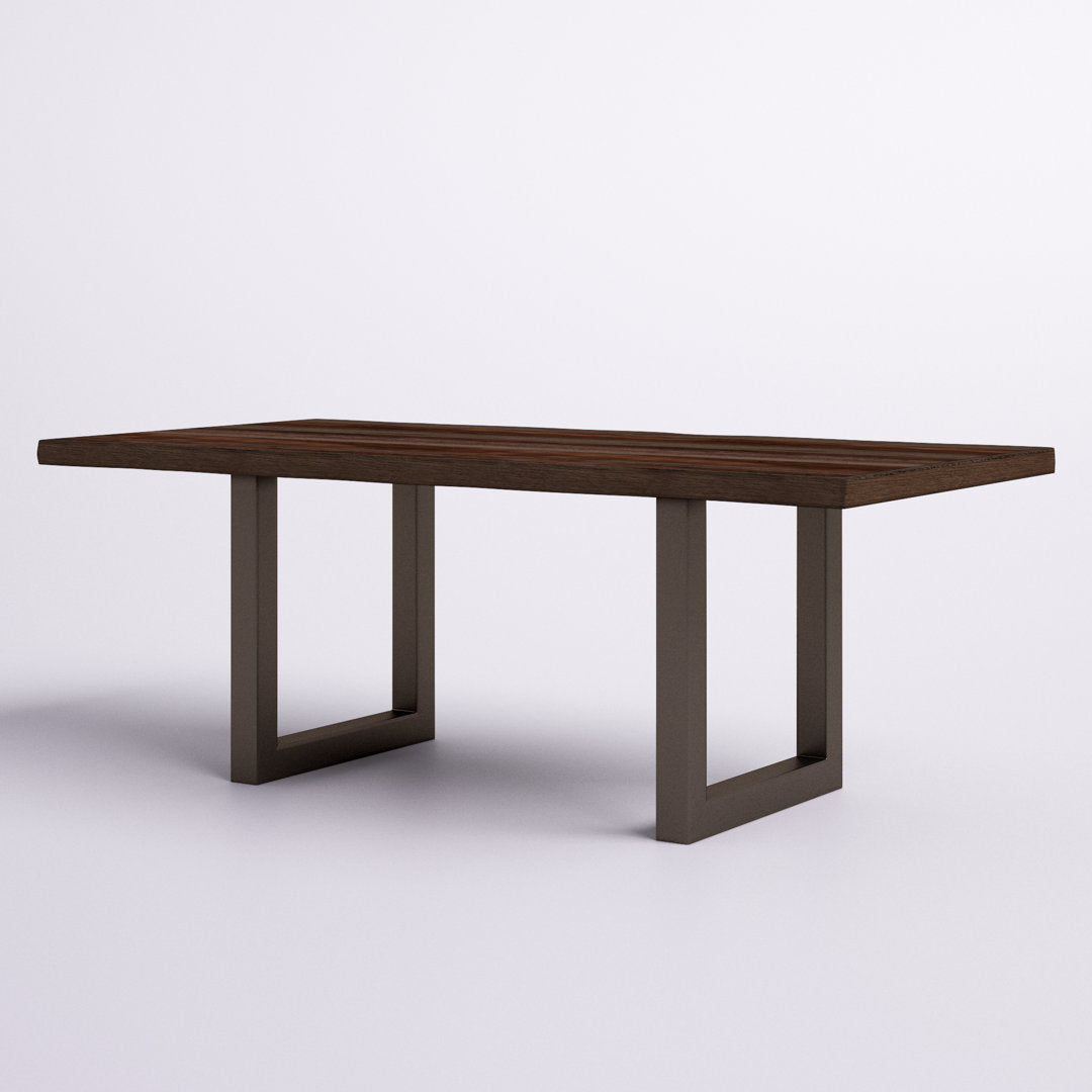 Lonan 80" Dining Table Mistana™ Top Color: Gray