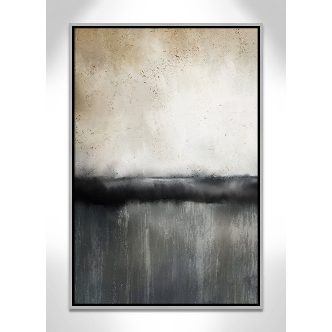 Sunset by Kimberly Allen Print Joss & Main Size: 37.5" H x 25.5" W x 2" D Format: Silver Framed Canvas