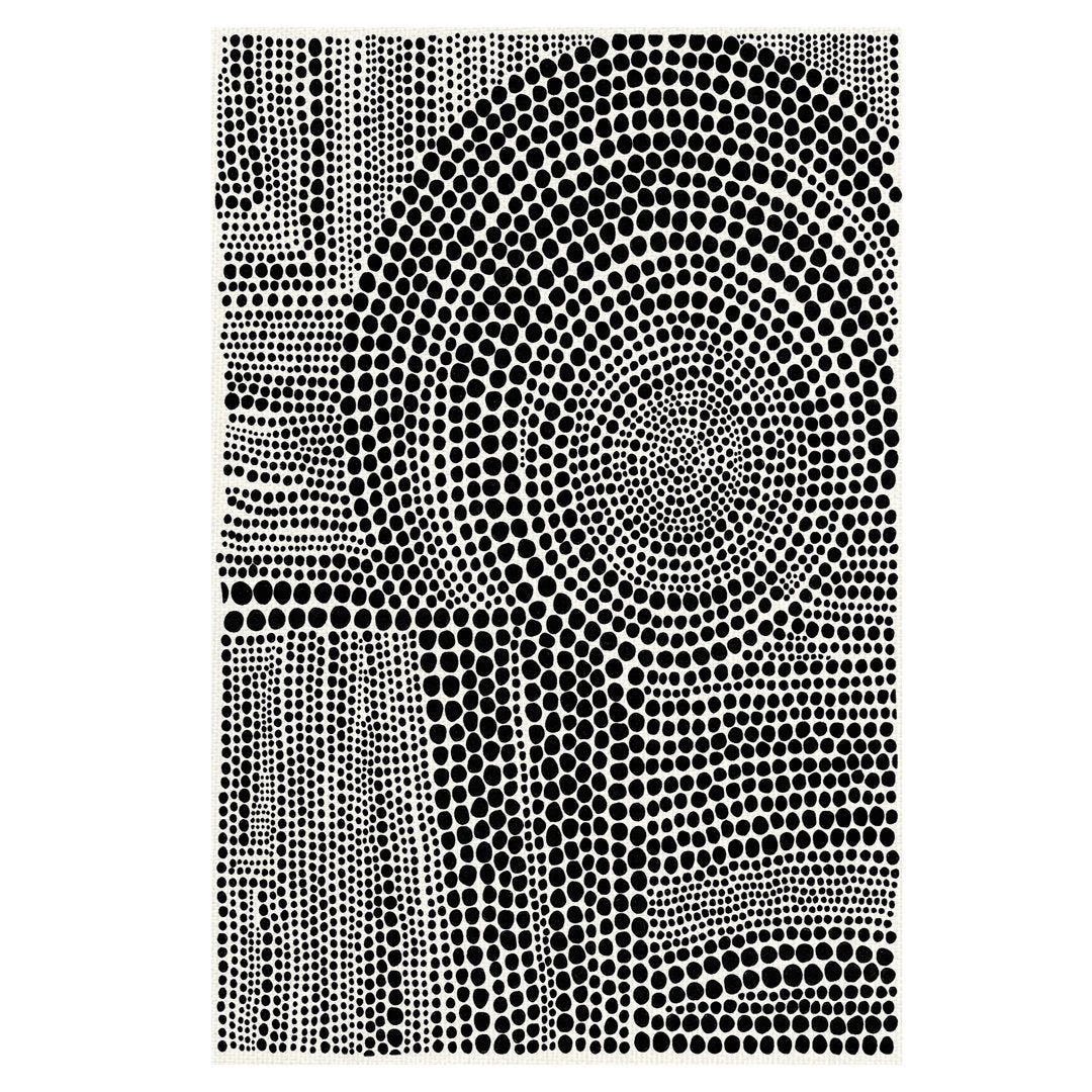 Clustered Dots B' - Unframed Painting Print on Canvas Dakota Fields Size: 30" H x 40" W x 1.5" D