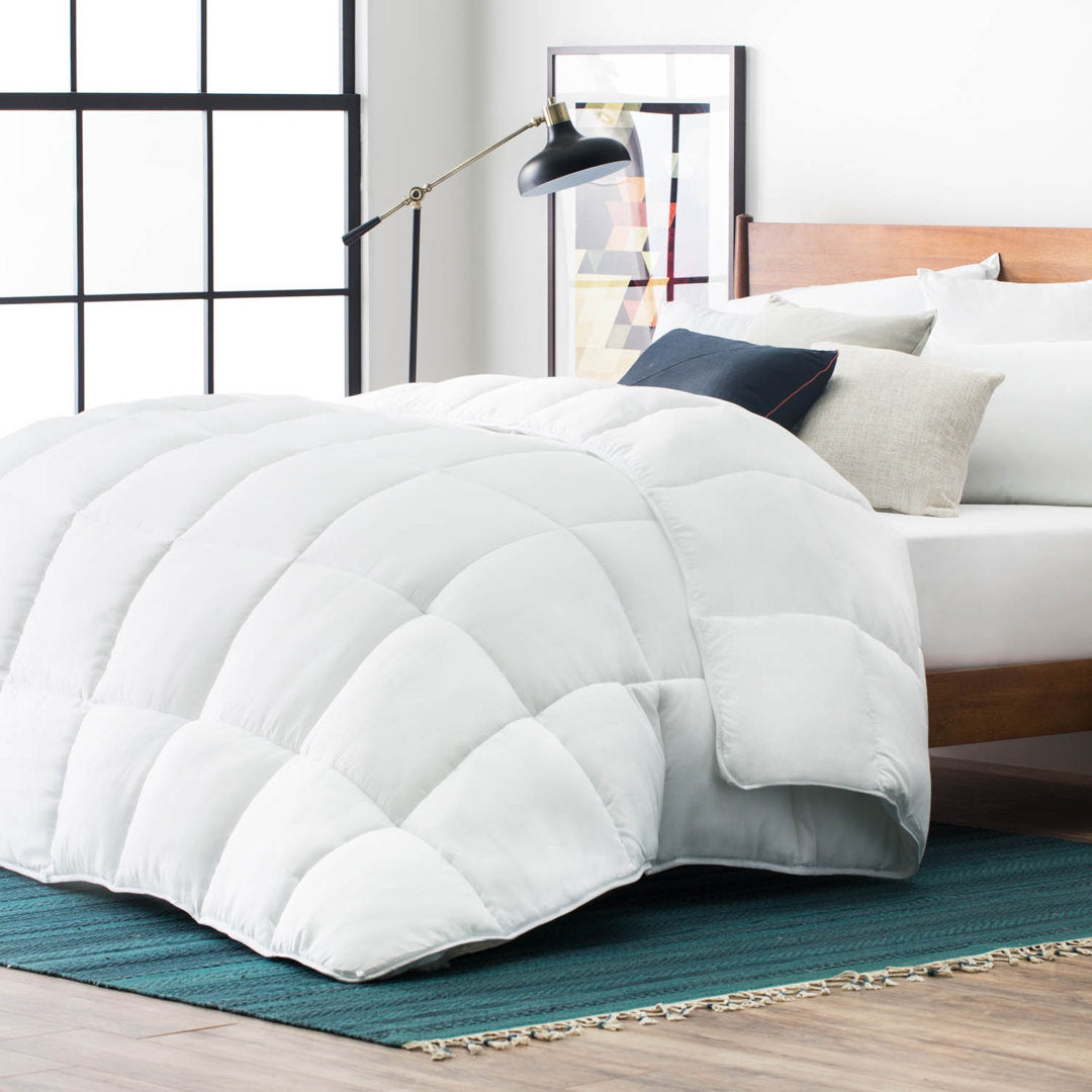 Winter Down Alternative Comforter Alwyn Home Size: Oversized King