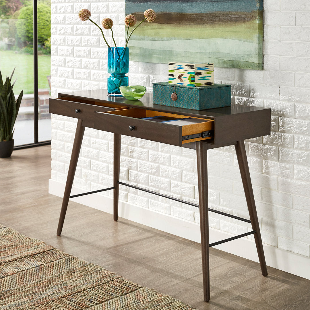 Andresen 47.75" Console Table Mercury Row® Color: Walnut