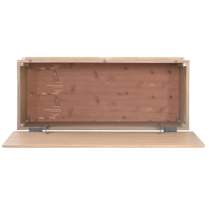 Chapman Solid Wood Blanket Storage Chest Alcott Hill® Color: Natural