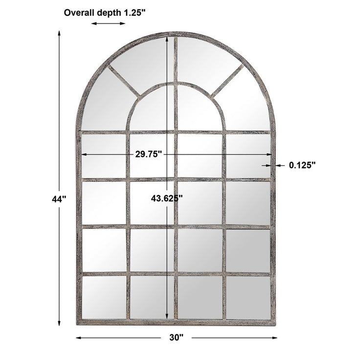 Dellrey Distressed Accent Mirror Birch Lane™