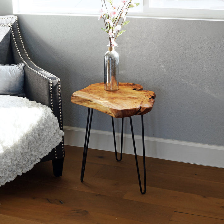 Centerview Solid Wood End Table Charlton Home®