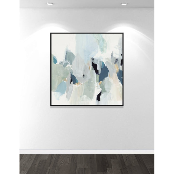 Little Talks III' by Isabelle Z - Painting Print Casa Fine Arts Size: 46.5" H x 46.5" W x 2" D Format: Black Framed Canvas