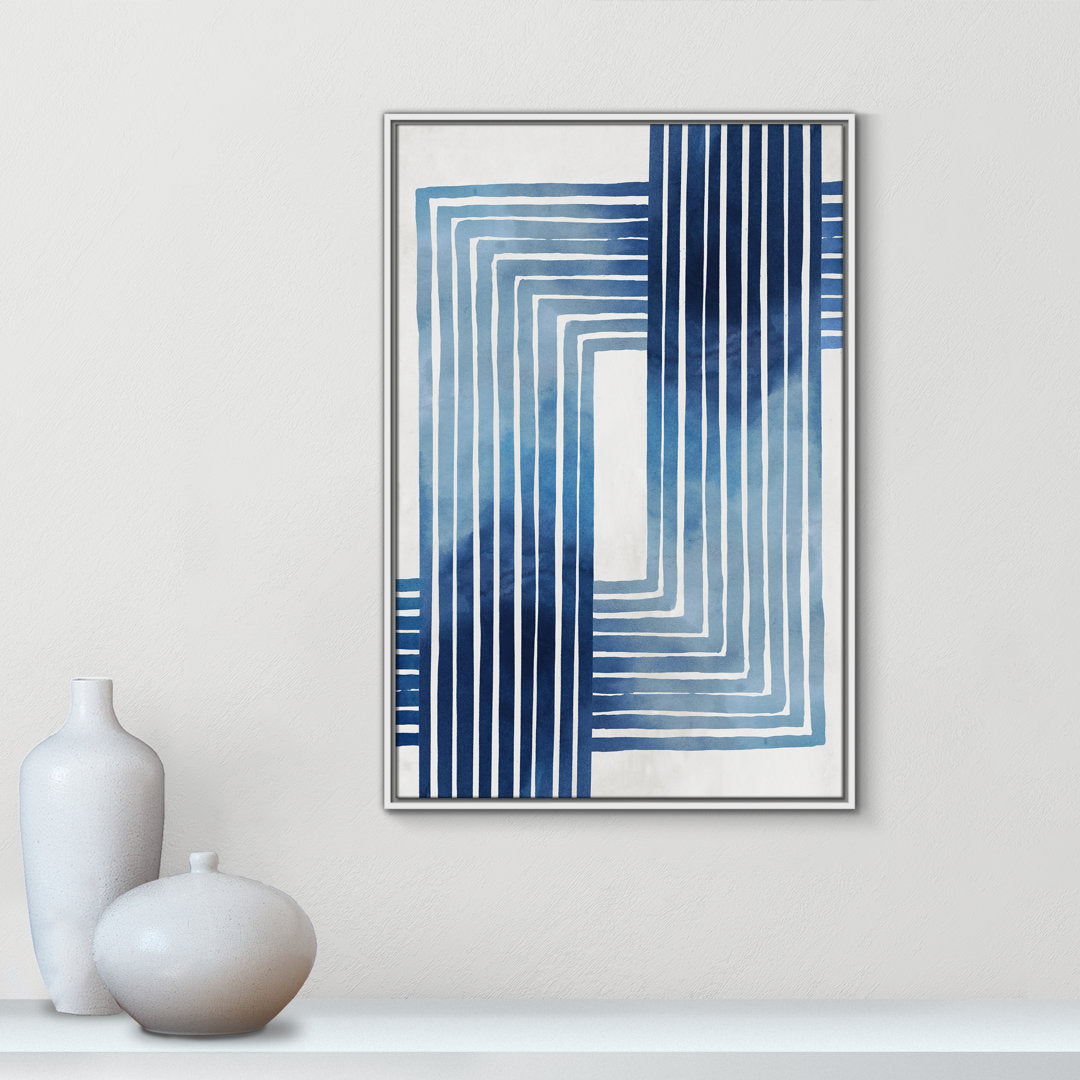 In Unison by Eva Watts - Painting Print Joss & Main Size: 37.5" H x 25.5" W x 2" D Format: White Framed Canvas