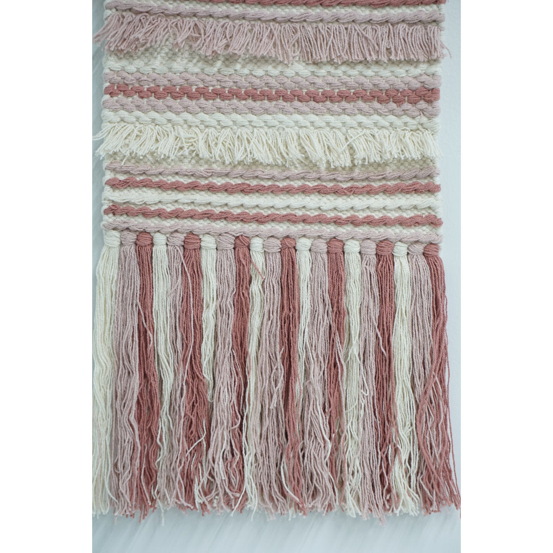 Macrame Wall Hanging with Hanging Accessories Included Bungalow Rose