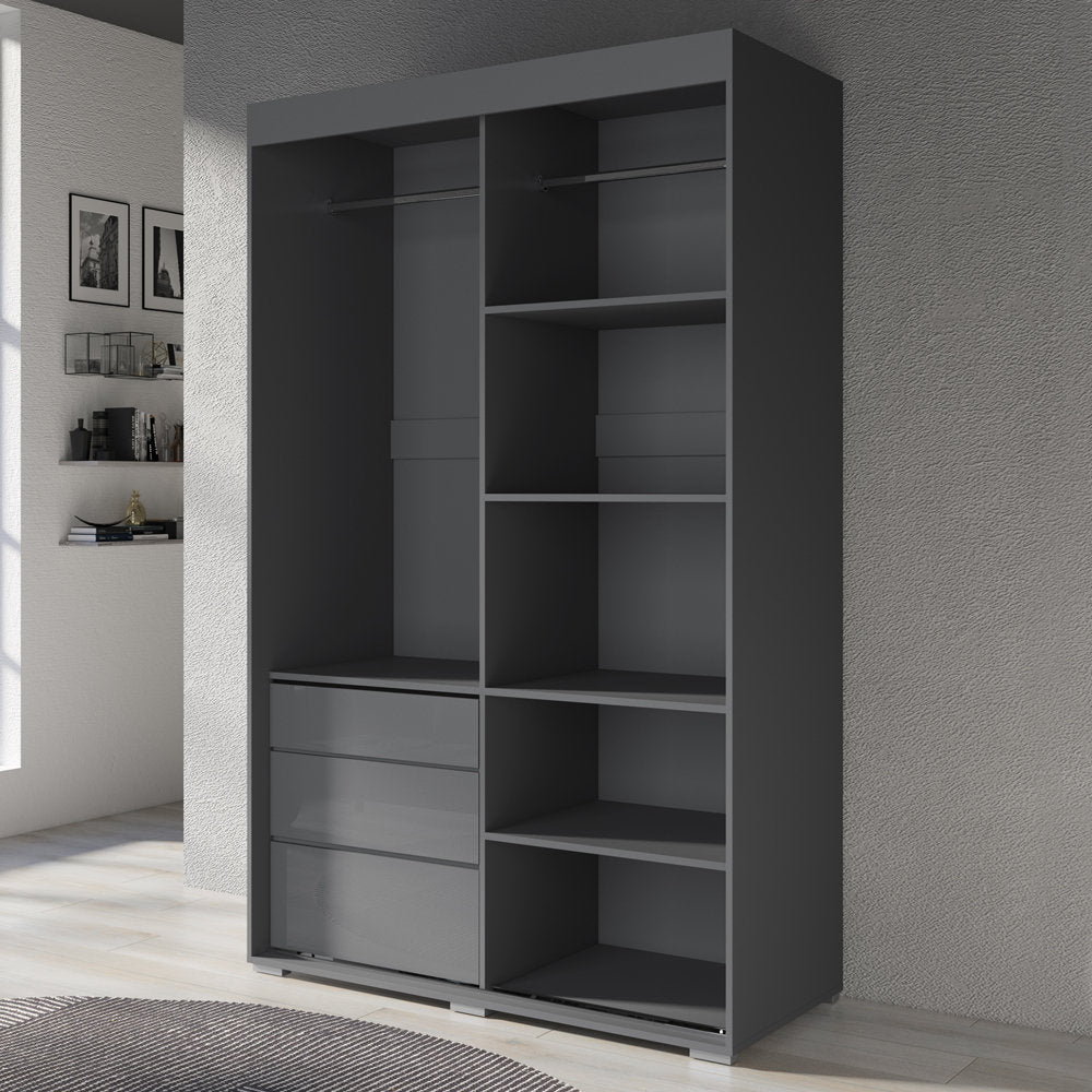 Alies Armoire Wade Logan® Color: Gray