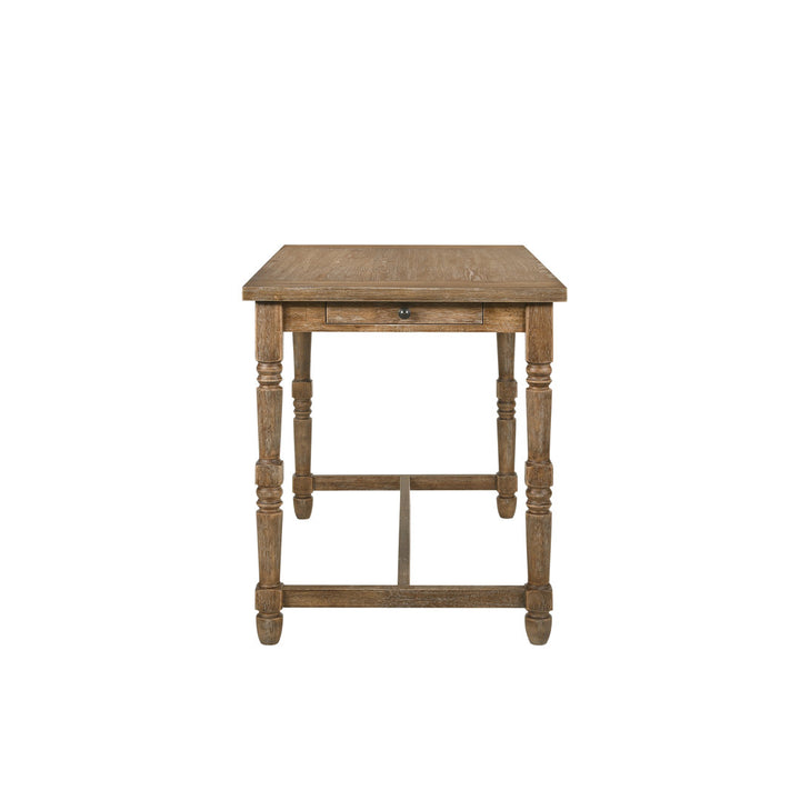 Maubara Counter Height Trestle Dining Table Ophelia & Co.