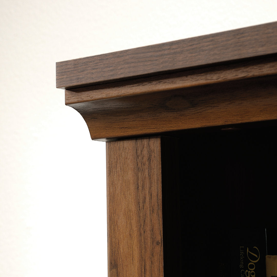 Alexsia 69.76" H x 35.28" W Standard Bookcase Lark Manor™ Color: Grand Walnut