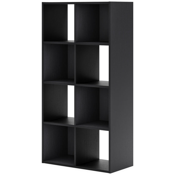 Tobiah Cube Bookcase Sunside Sails Color: Black Size: (8 Shelves) 47" H x 24" W x 12" D