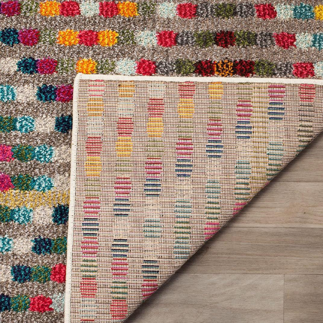 Monaco Performance Geometric Rug Ebern Designs Rug Size: Runner 2'2" x 12'