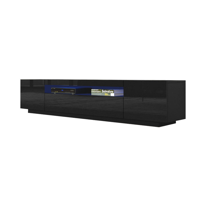 Kenyette TV Stand for TVs up to 79" Latitude Run® Color: Black