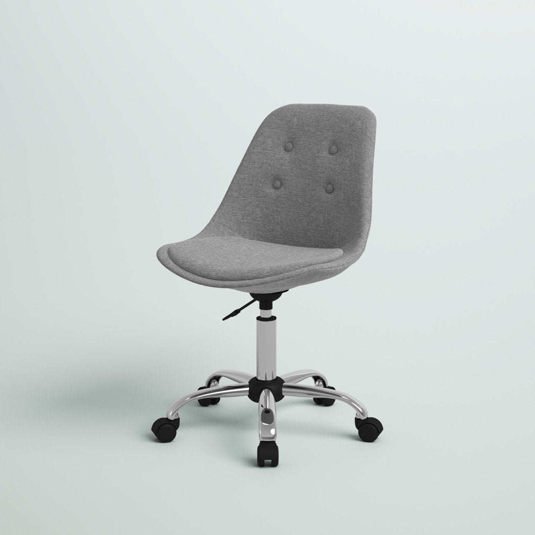 Tania Fabric Task Chair Mercury Row® Teen Upholstery Color: Gray