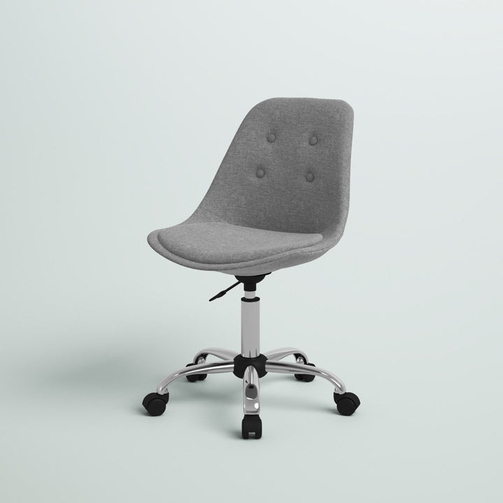 Tania Fabric Task Chair Mercury Row® Teen Upholstery Color: Gray